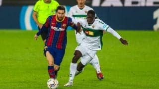 メッシからユニフォームを求められた相手GK「びっくりしたよ」