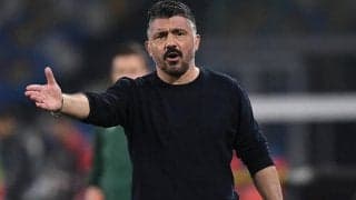 2ndレグ勝利もEL敗退のナポリ、ガットゥーゾ監督は不満 「彼ら以上のクオリティがあった」