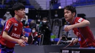 初優勝狙う琉球　吉村和弘/木造勇人が貴重な1勝＜Tリーグ男子ファイナル＞