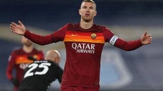 ローマに痛手、ジェコが内転筋のケガで2週間の離脱か