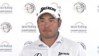 松山英樹「リズム良くプレーすることが一番大事」　6ストローク伸ばし12位に浮上