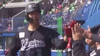 「初めて見た」「ロマン」　ロッテ藤原＆岡、球場どよめく2球2発にファン喝采