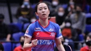 石川佳純「悔しい結果だけど全員頑張った」 神奈川、あと1点が遠く初Vならず