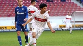 遠藤がブンデス初弾など2G1Aと躍動！シュツットガルトが最下位シャルケに5発圧勝!!《ブンデスリーガ》