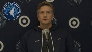 クリス・フィンチHC（ウルブズ）がリッキー・ルビオを絶賛 - Ricky is a great vet（リッキーは素晴らしいベテランです）