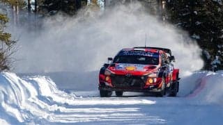 WRCアークティック：競技2日目もタナックは首位キープ。勝田は7番手