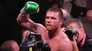 カネロが激怒「ここから失せろ」　謎の闖入者に英紙注目「正体不明の2人がリングに」