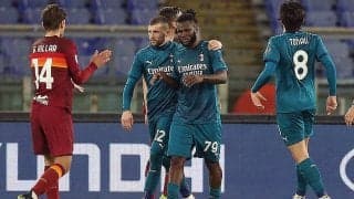 ミランがローマとの上位対決制して公式戦5戦ぶりの白星!　イブラヒモビッチら主力アタッカー3人負傷交代の代償に勝ち点3奪取《セリエA》