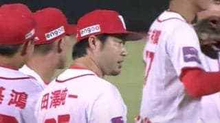 田澤純一、初セーブでチームOP戦初勝利に貢献　147キロ記録し1回1安打無失点の好投