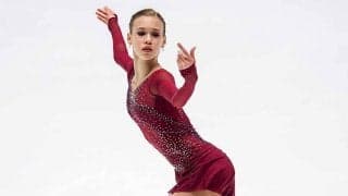 ワリエワ超えの衝撃　14歳フロミフの4回転2連発に露絶賛「美しい」「見られて幸せ」