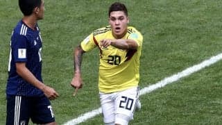 ロシアW杯の日本戦でゴールの元コロンビア代表MFキンテーロが中国の深センへ完全移籍