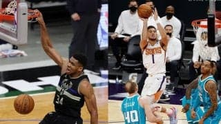 今季第10週の週間最優秀選手に選ばれたのはヤニス・アデトクンボとデビン・ブッカー！