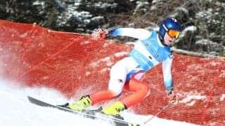 下級生が躍進！　男子１部大回転で富井が悔しい２位ー全日本大学スキー大会アルペン競技