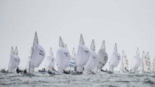 ポルトガル・ヴィラモウラ。470世界選手権が２年ぶりに開催