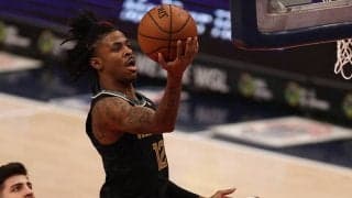 ウィザーズ撃破の立役者となったジャ・モラント…グリズリーズ史上2人目となる記録を達成