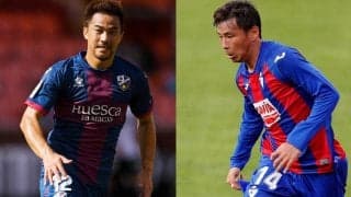 日本人対決実現せずの乾&岡崎がリフティングで共演「次は対戦しよ」