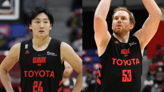 アルバルク東京の田中大貴がヒラメ筋損傷で全治4週間、カークも腰痛症で全治未定