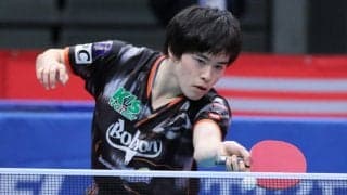 全日本準優勝の森薗政崇、世界3位に完敗＜卓球・WTTコンテンダードーハ＞
