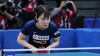 平野、堂々のストレート勝ち　次戦はチームメートと＜卓球・WTTコンテンダードーハ＞