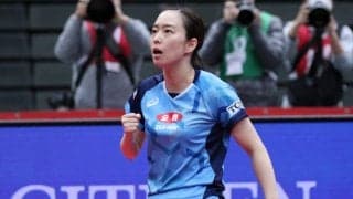 石川佳純、辛勝で早田ひなの待つ2回戦へ＜卓球・WTTコンテンダードーハ＞