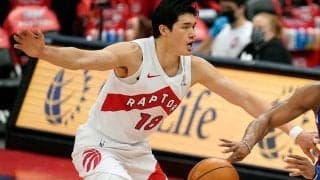 【NBA】渡邊雄太、自身初の先発出場も無得点　主力欠くラプターズは東地区最下位に敗戦