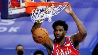 延長に持ち込まれた東西首位決戦はセブンティシクサーズに軍配…エンビード、ハリスがダブルダブルを記録