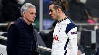 「トッテナムの選手ではない」ベイルの去就にモウリーニョ監督「ジダンに聞いてみるといい」