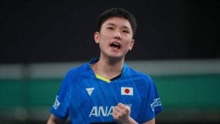 張本智和、8強入り　“大人の卓球”で韓国の主砲下す＜卓球WTTコンテンダードーハ＞