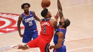 ウィザーズが八村塁のフリースローで逃げ切り勝利…連敗脱して14勝目