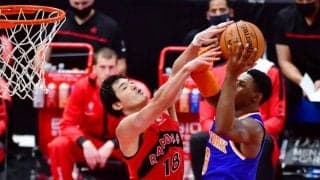 渡邊雄太がアンソニー・エドワーズに受けた豪快ダンクについて「ブロックにいかない選択肢はありえない」