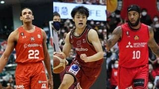 セバスチャン・サイズ、藤井祐眞、レオ・ライオンズがノミネート…Bリーグ2月度月間MVPは誰の手に？