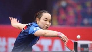 第1シードの伊藤美誠、4強進出　韓国選手に快勝＜卓球・WTTコンテンダードーハ＞