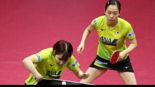 五輪代表の石川/平野ペアが決勝へ　早田/木原の猛追振り切る＜卓球・WTTコンテンダードーハ＞