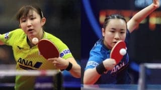 女子単決勝は“みまひな”対決　石川/平野ペアも決勝に臨む＜卓球・WTTコンテンダードーハ＞