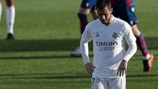 アザールの復帰にブレーキ…リカバリー中に古傷再発