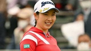 小祝さくらの体に変化？　2打差3位のV争いもマイペース「お腹に肉がついた感じある」