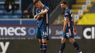 ジャカ凡ミスに決定力不足響いたアーセナルが格下バーンリーとドロー…EL＆NLダービーに弾み付けられず…《プレミアリーグ》