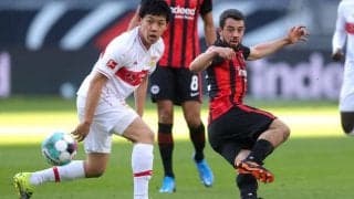 長谷部フランクフルトと遠藤航シュツットガルトの日本人対決はドロー、鎌田は負傷欠場《ブンデスリーガ》