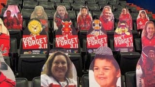 ウィザーズのバーチャルシートにＢリーグの被災地4クラブからマスコット・メッセージパネルが登場