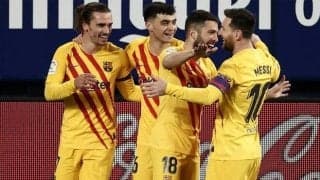 バルサが粘るオサスナを退け２位キープ 18歳MFがリーガ初ゴール