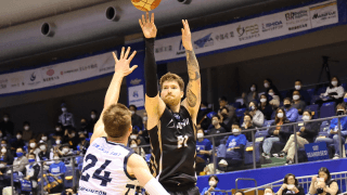 シーホース三河が信州ブレイブウォリアーズとの接戦を制しホームで連勝