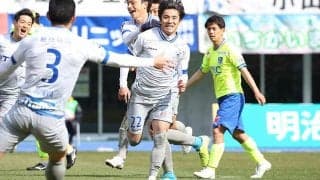 秋田が沖野弾でJ2初勝利！ 凌いだ相模原もJ2初勝ち点【明治安田J2第2節】