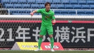  好セーブもあった広島GK大迫敬介、横浜FM戦のドローに「あそこで描き出せていれば」