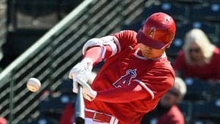 【MLB】大谷翔平、あと数メートルで2戦連続アーチならずも…勝ち越し犠飛でOP戦2試合連続打点