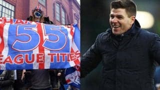 ジェラード体制3年目で大願成就！ レンジャーズが10季ぶり55度目のリーグ制覇