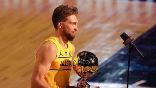 前回大会惜しくも決勝で敗れていたドマンタス・サボニス…今年のスキルズチャレンジを制す