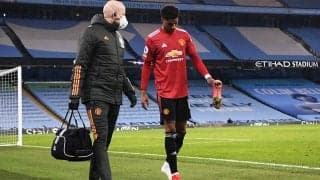 負傷交代のラッシュフォード、検査へ