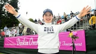 小祝さくら「複数回優勝に向けてまず一歩」　トップ10入りしたら購入したかった商品も明かす