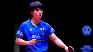 昨年の全日本王者・宇田幸矢、エジプト選手を打ち崩せず＜卓球・WTTスターコンテンダードーハ＞