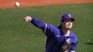 【MLB】有原航平、OP戦2度目は3回2安打1失点　初回満塁機の併殺斬りから7者連続アウト